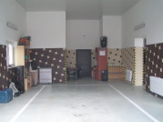 Pomieszczenie nowego garażu - 2014 rok